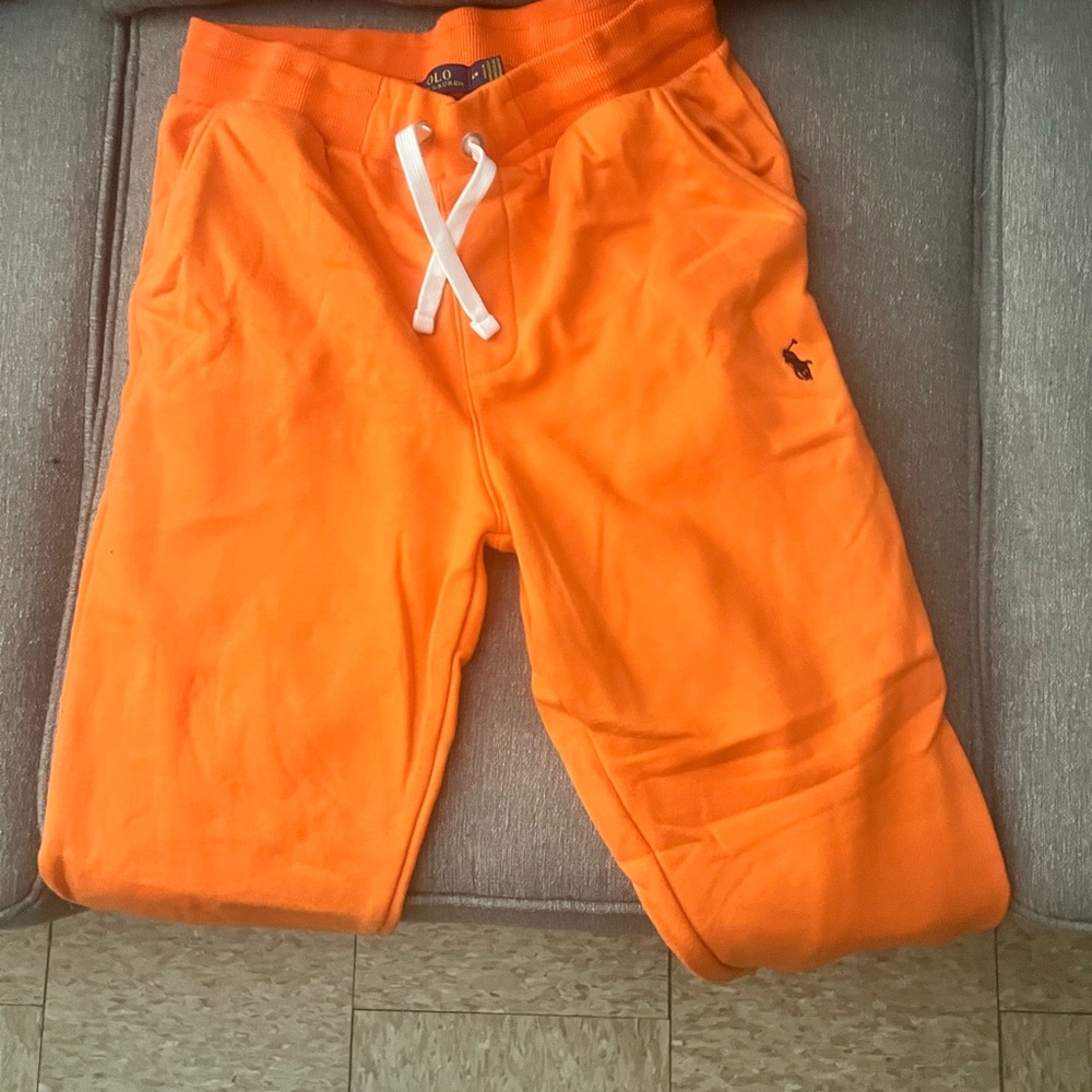 Polo by Ralph Lauren Bright Orange Joggers